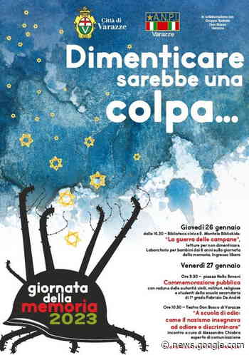 Varazze celebra la giornata della Memoria - Lanuovasavona.it - Lanuovasavona.it