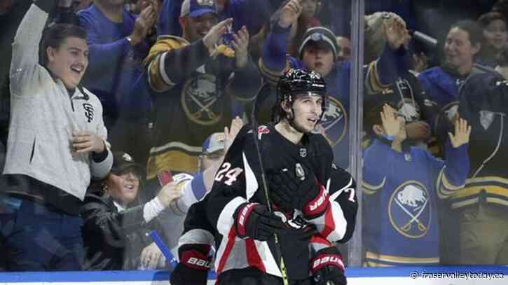 Olofsson, Krebs each score two goals as Sabres surge past Ducks 6-3