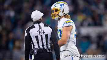 Joey Bosa fined $55K by NFL for criticizing officials following Chargers' collapse vs. Jaguars
