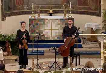 Royal Academy of Music students, cellist Oliver Clark and violinist ... - Forres Gazette