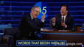 John Oliver and Jimmy Fallon giggle their way through stupidly ... - Mashable