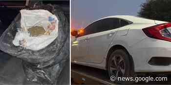 Asegura Policía Estatal saco con marihuana en Hermosillo - Radar Sonora