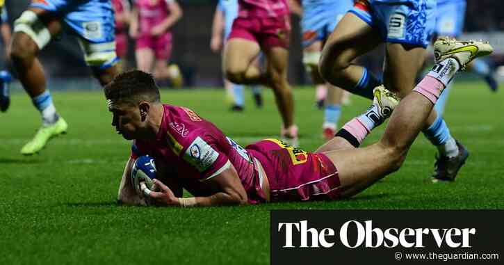 Henry Slade shows his old class as Exeter overcome card-happy Castres