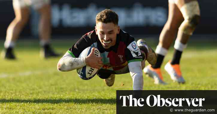 Nick David sinks Sharks to seal Champions Cup progress for Harlequins