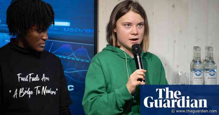 Greta Thunberg in Davos: It's absurd we listen to those causing climate crisis