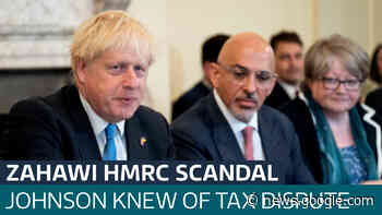 Boris Johnson was aware of Zahawi's tax dispute when he was ... - ITV News