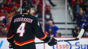 Andersson scores, adds 2 assists to help Flames double up Lightning