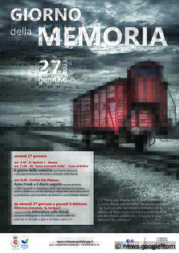 Giorno della memoria: le iniziative a Spoleto - Il quotidiano che ... - Umbria Cronaca