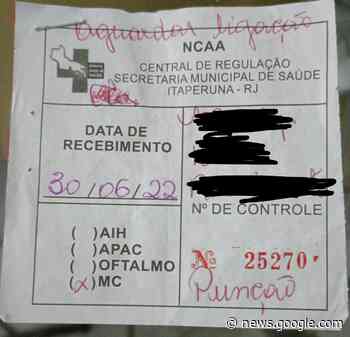 ATUALIZADA - Itaperuna: Paciente se revolta após passar seis ... - flaviapires.net.br