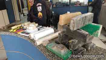 PM encontra tabletes de maconha enterrados em galão em ... - Globo