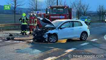 60-Jährige kommt bei Unfall auf B7 ums Leben - Thüringer Allgemeine