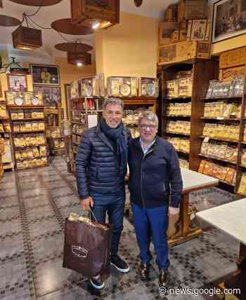 Gragnano, la visita di Careca nel nome di Maradona - Tappa alla ... - IlCorrierino.com