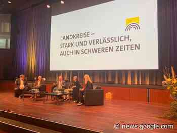 41. Landkreisversammlung des Landkreistags in Fellbach - Baden-Württemberg