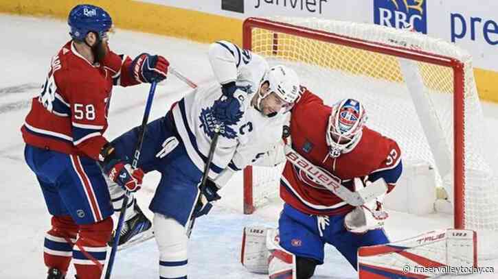 Pitlick plays hero as Canadiens rally to beat Maple Leafs 3-2 in OT