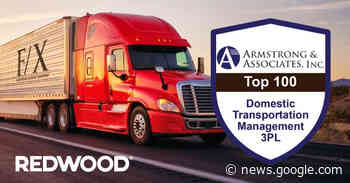 Redwood Logistics Receives Armstrong & Associates' Domestic ... - Global Trade Magazine