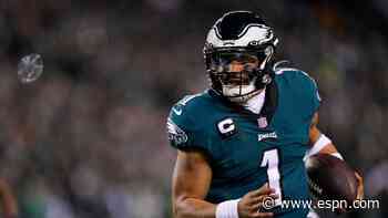 Jalen Hurts powers Eagles to NFC Championship Game