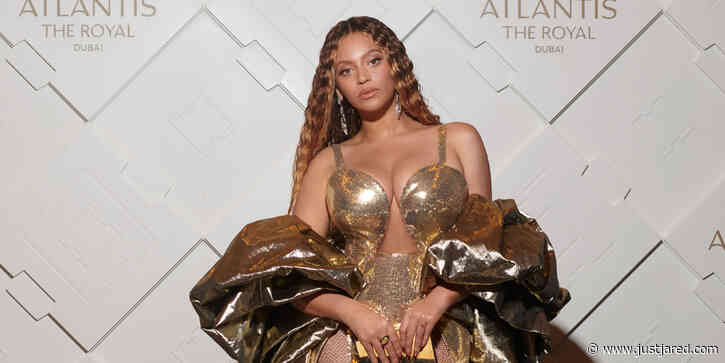 Beyonce Heats Up Red Carpet & Stage at Grand Opening of Atlantis The Royal in Dubai