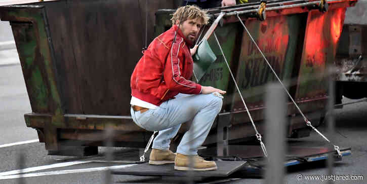 Ryan Gosling Hangs on For Dear Life While Filming 'The Full Guy' Stunt on Sydney Harbour Bridge