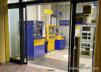 Hilden: Postbank-Automat gesprengt - Täter flüchtig - Super Tipp