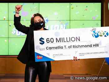 Richmond Hill woman wins $60 million Lotto Max jackpot - Cochrane Times Post