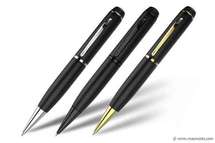 Write like Bond with 10% off a spy pen that records HD video