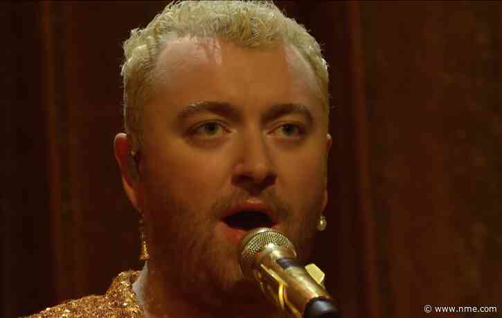 Sam Smith joined by Kim Petras to perform ‘Unholy’ on ‘Saturday Night Live’