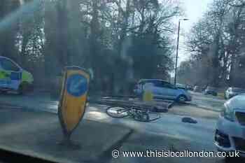 Oakley Road Bromley car crash: Police issue update on cyclist