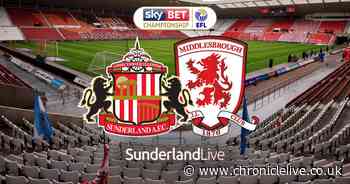 Sunderland vs Middlesbrough LIVE: Two changes for Black Cats against Boro