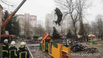 Ukraine helicopter crash: Child and interior minister among 14 dead ... - The West Australian