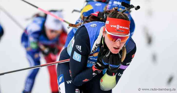 Biathlon-Staffel auch ohne die Beste auf Platz drei