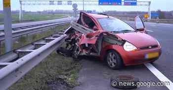Drie gewonden bij ongeval met pijlwagen op A16 bij Moerdijk - BN DeStem