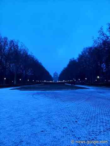 GEZIEN: flinterdun sneeuwlaagje in Brussel - BRUZZ