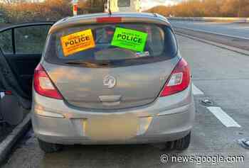 Car seized on A47 near Norwich for catalogue of road offences - Eastern Daily Press