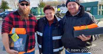 Personeel recyclageparken verrast met koffiekoeken - Het Laatste Nieuws