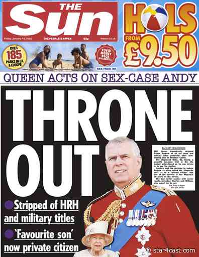 Prince Andrew – refusing to take a hint
