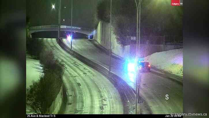 One dead in early Sunday morning Macleod Trail crash