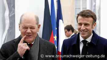 Festakt mit Panzer-Streit: Scholz auf Gratwanderung in Paris