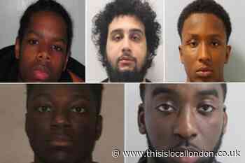 Five 'county lines' drug dealers jailed for 22 years total