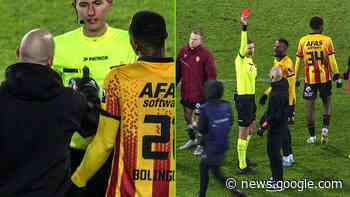 Steven Defour stormt razend op scheidsrechter af ondanks zege van ... - sporza.be