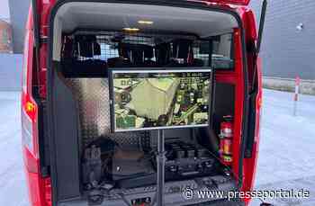 FW-Velbert: Großbrand zerstört altes Fabrikgebäude