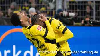 Tor-Spektakel bei Haller-Comeback - BVB schlägt Augsburg