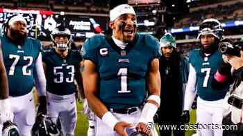 Eagles' Nick Sirianni says having Jalen Hurts is 'like having Michael Jordan out there' after playoff win