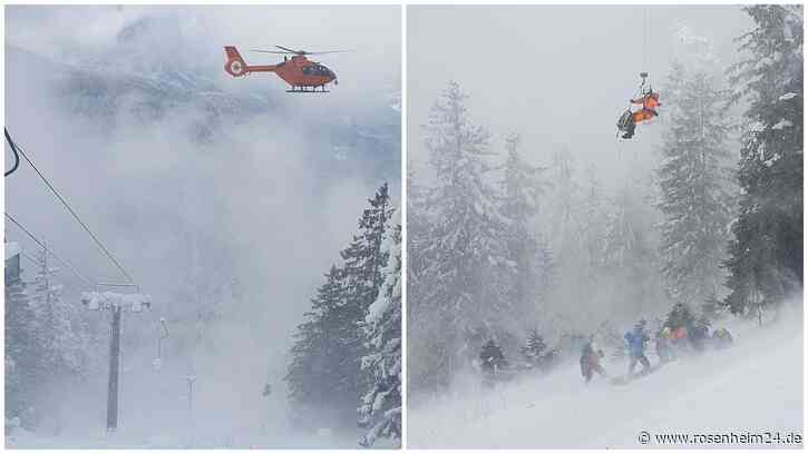 Junger Skifahrer (16) stürzt bei Abfahrt vom Predigtstuhl und verletzt sich schwer