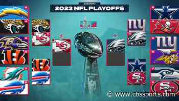 2023 NFL playoff schedule: Updated postseason bracket, dates, times, TV channel, live stream, results