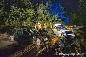Backnang: Vier Verletzte bei Frontalzusammenstoß - Stuttgarter Nachrichten