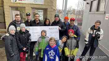 St. Clair College Alumni Association donates $5,000 to Knobby's Kids - iHeartRadio.ca