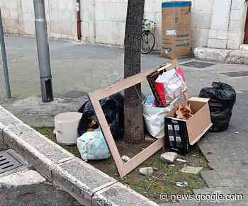AGGIORNATO. Trani, l'affronto dell'isola ecologica abusiva di via ... - Radio Bombo