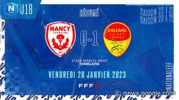 J18 I AS Nancy Lorraine - US Orléans (0-1) - FFF TV