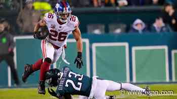 Barkley not looking to reset RB market with deal