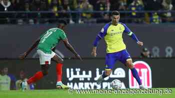 Erster Auftritt in Saudi-Arabien: Ronaldo bleibt bei Al-Nassr-Debüt ohne Tor